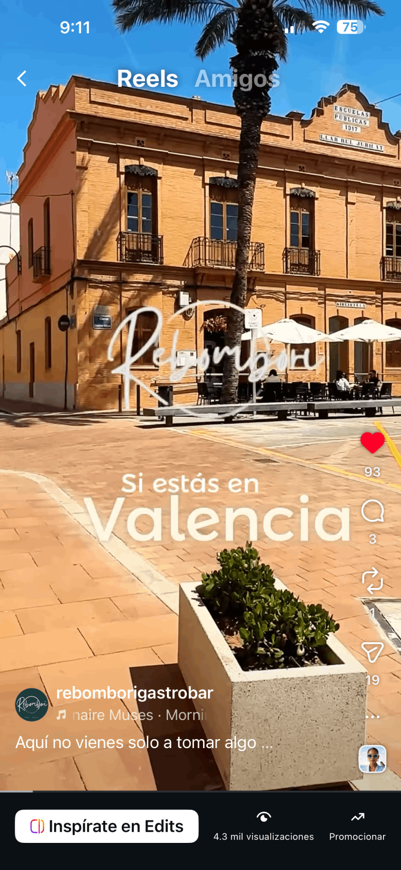 Reel de Rebombori Gastrobar